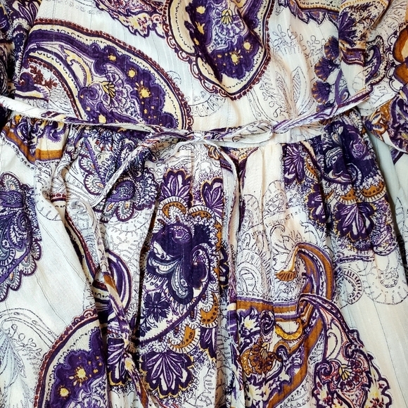 NWT Band of the Free Lyonette Paisley Dress Sz S - Picture 10 of 14